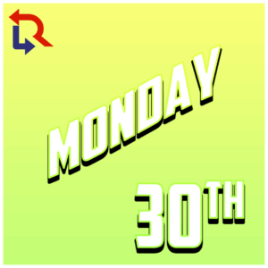 Monday 30th June