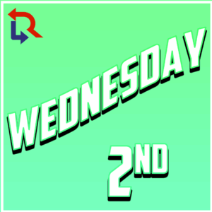 Wednesday 2nd July