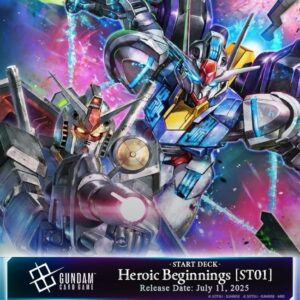 Gundam Card Game: Starter Deck Display – Heroic Beginnings [ST01]