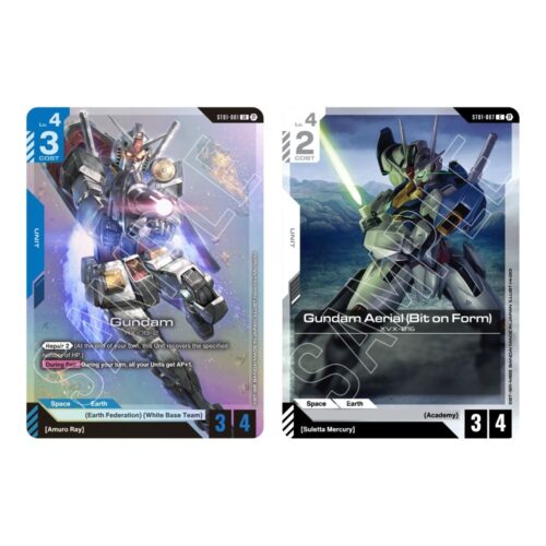 Gundam Card Game: Starter Deck Display – Heroic Beginnings [ST01]