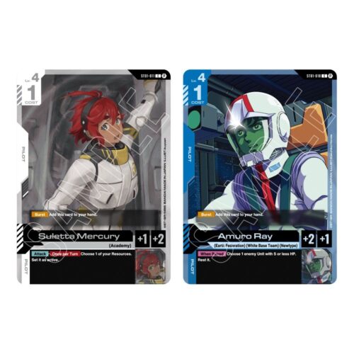 Gundam Card Game: Starter Deck Display – Heroic Beginnings [ST01]