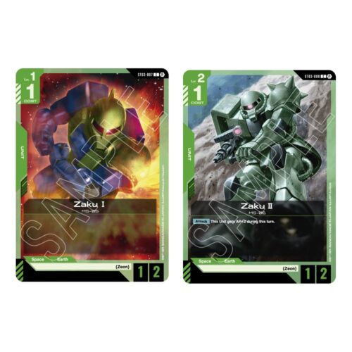 Gundam Card Game: Starter Deck Display – Zeon's Rush [ST03]