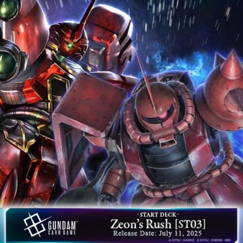 Gundam Card Game: Starter Deck Display – Zeon's Rush [ST03]